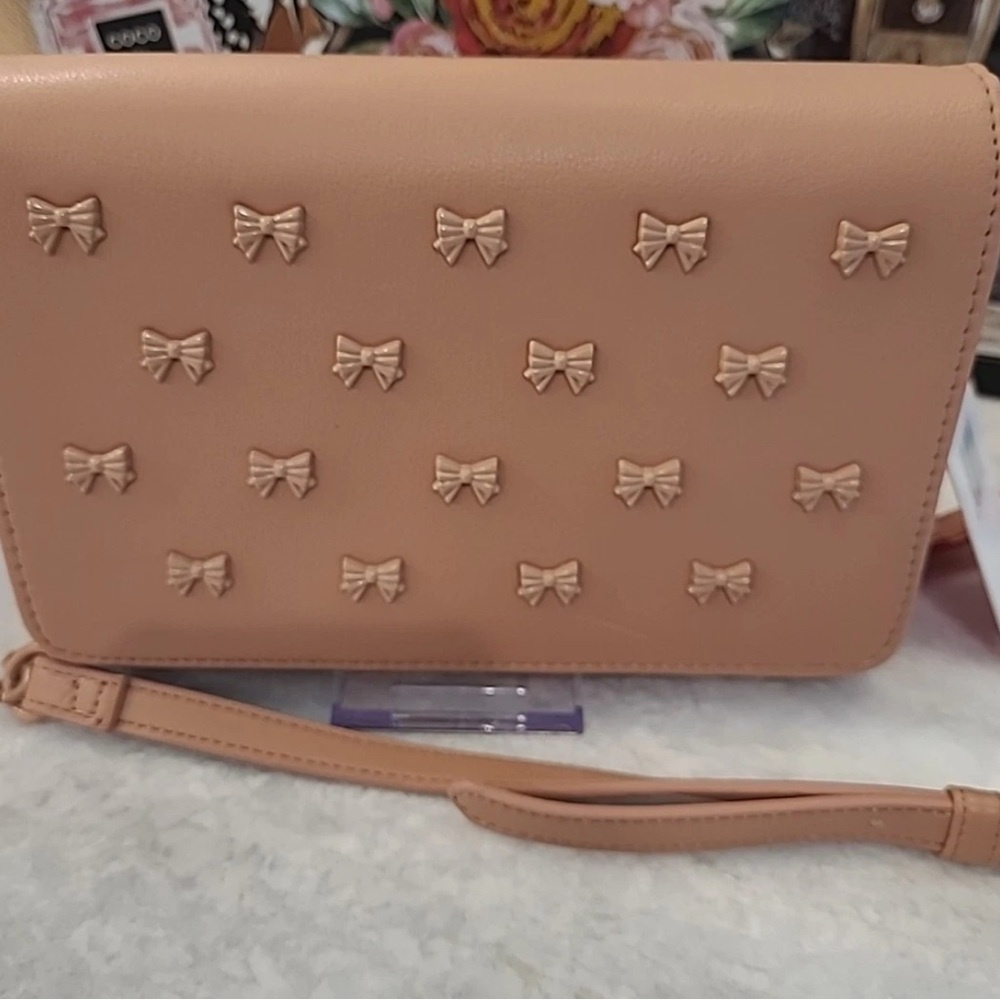Betsy Johnson purse with Bow Design